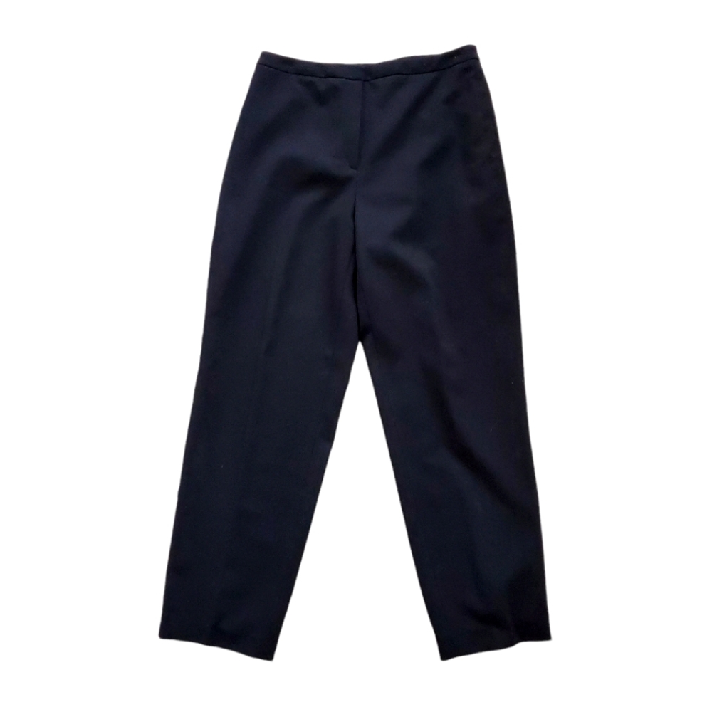 Talbots 90's black wool trousers
